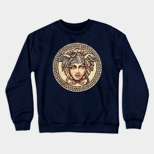 Medusa Crewneck Sweatshirt by Mosaicblues